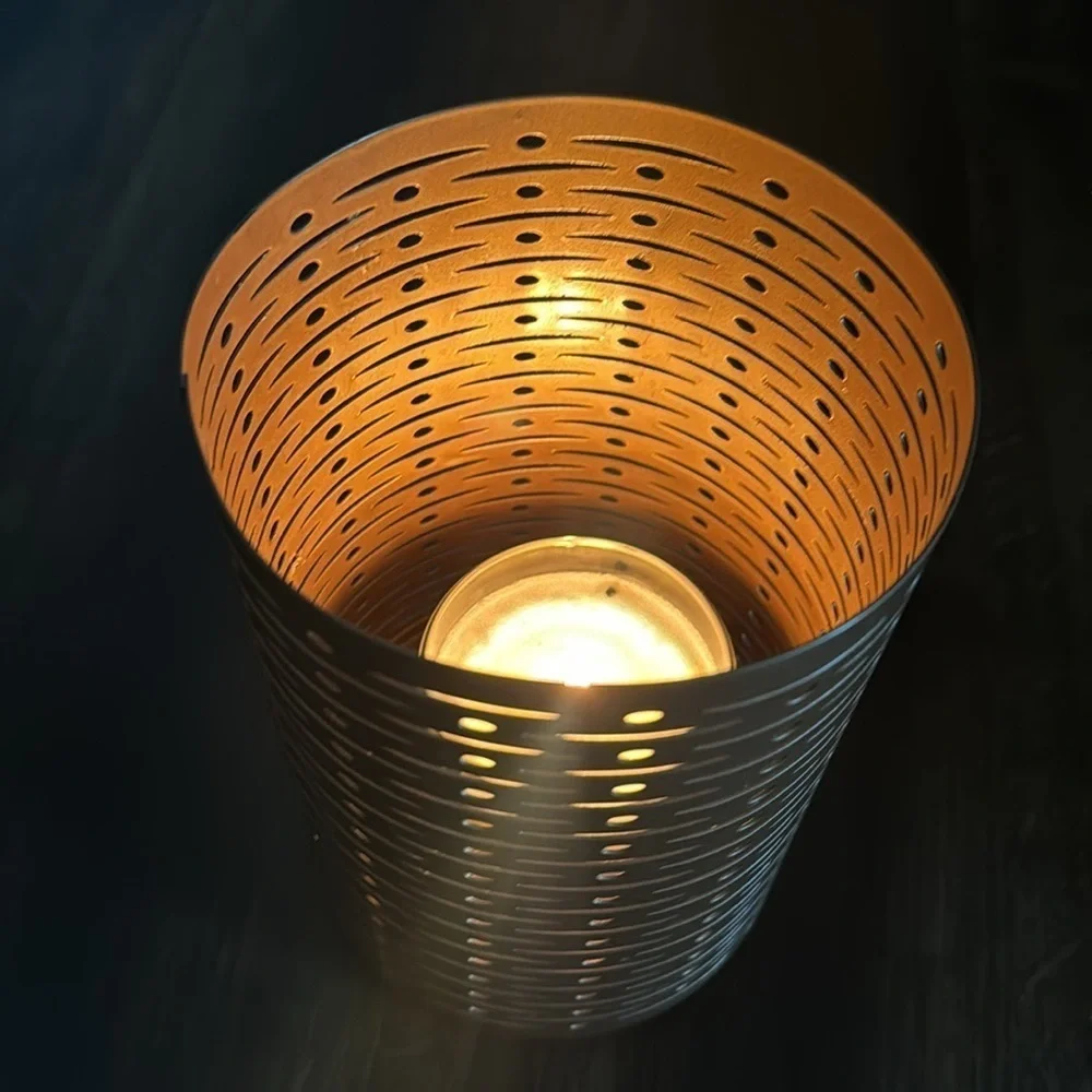 Gold Canyon cylinder Candle Cover